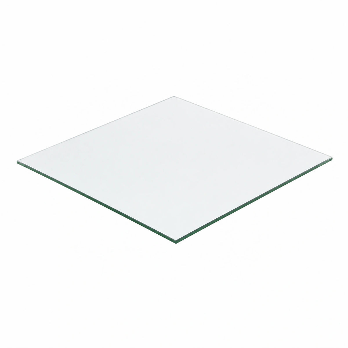 Table basse, en verre trempé, coloris transparent, pour le salon