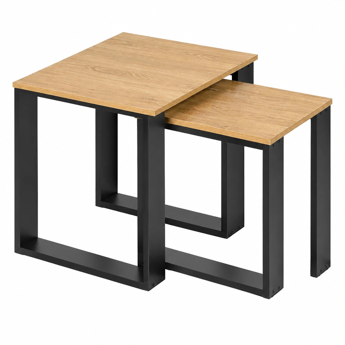 Table basse, en chêne, 50 x 50 cm, pour le salon