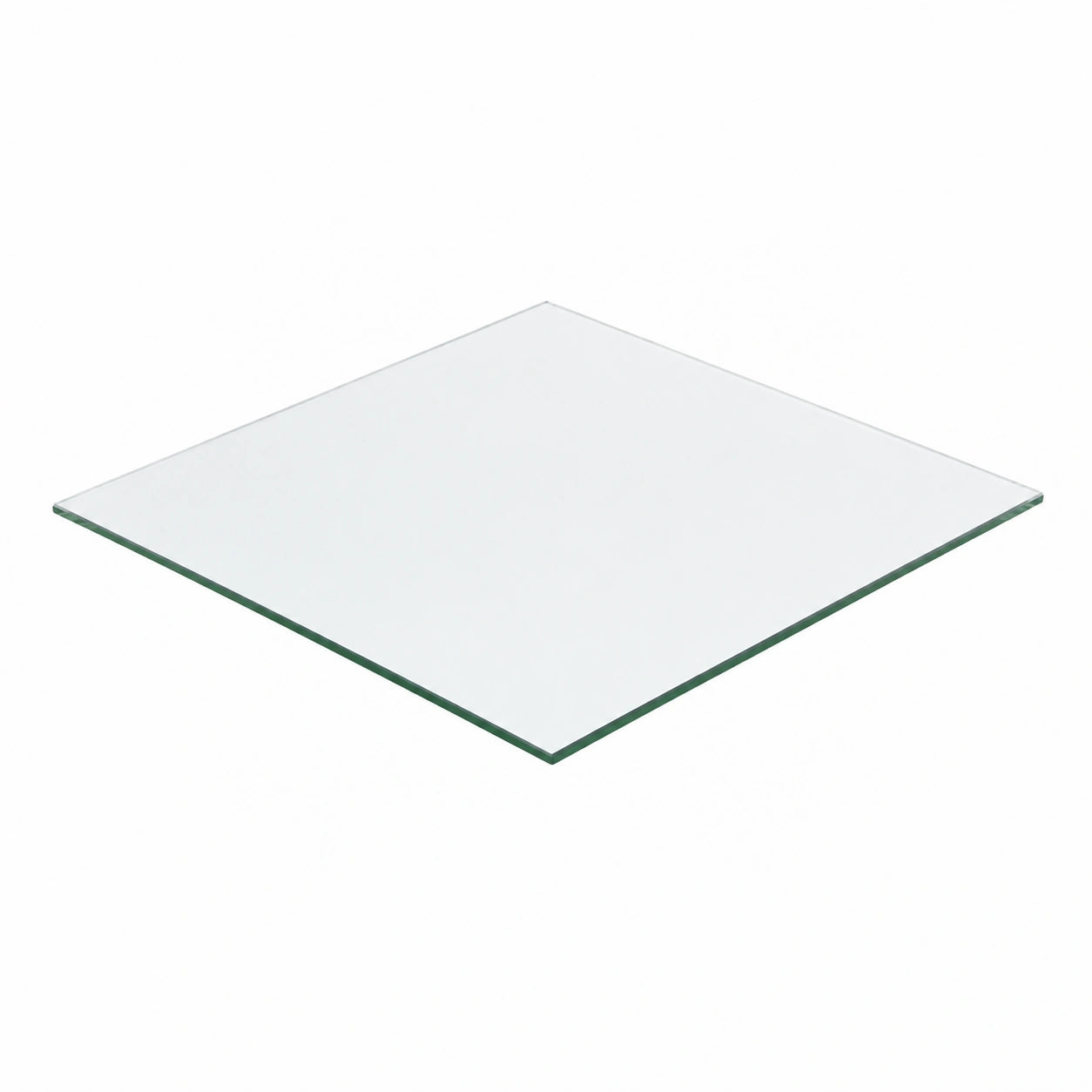 Table basse, en verre trempé, coloris transparent, pour le salon