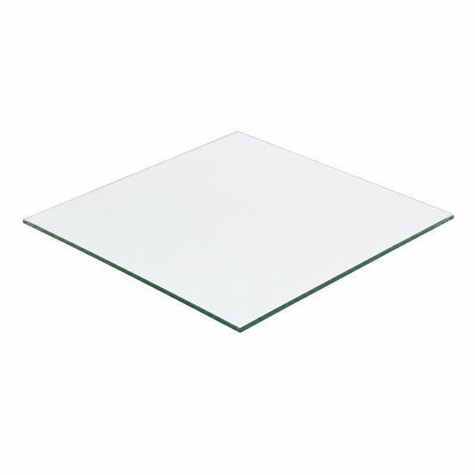 Table basse, en verre trempé, coloris transparent, pour le salon