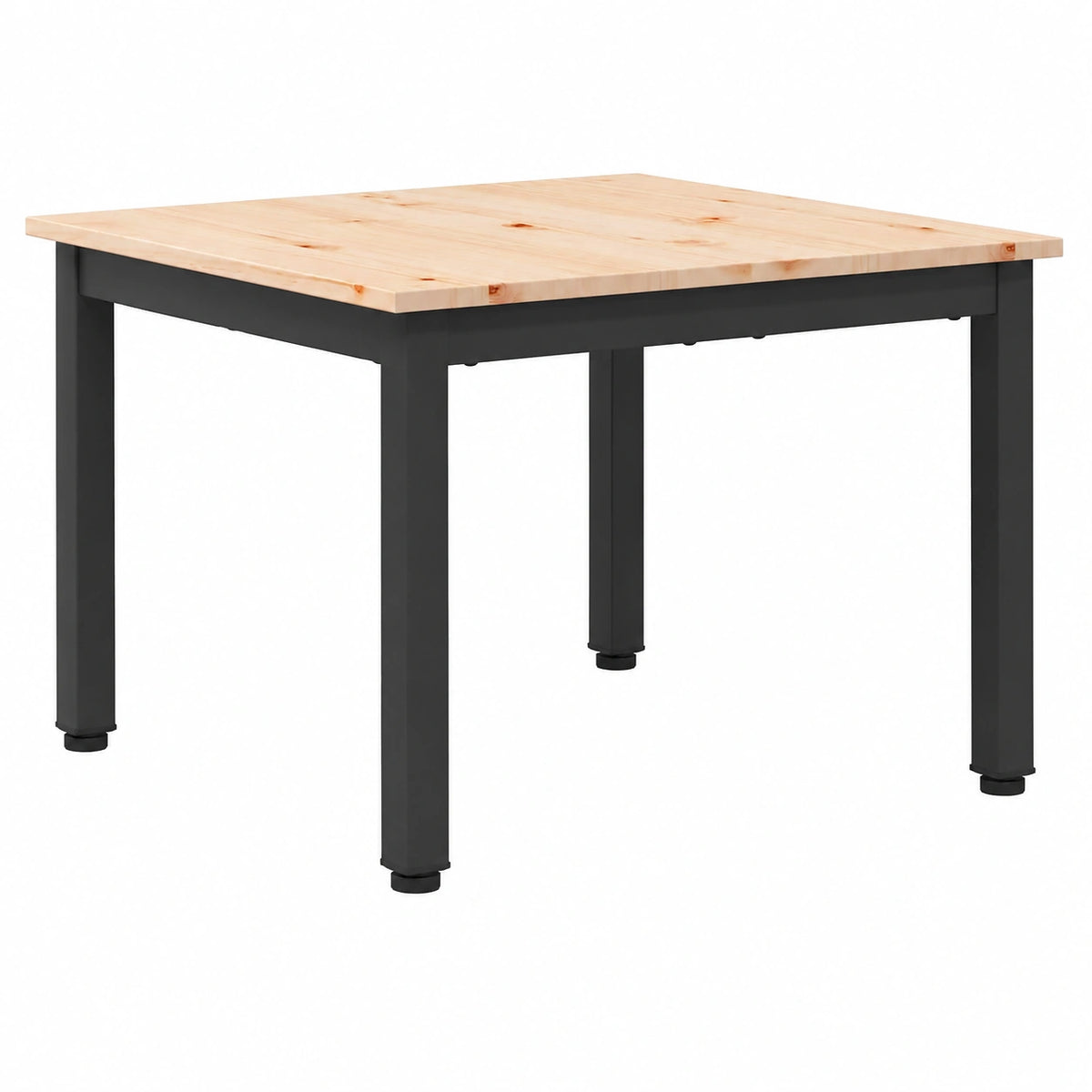 Table basse, coloris naturel, 60 x 60 x 36 cm, pour le salon