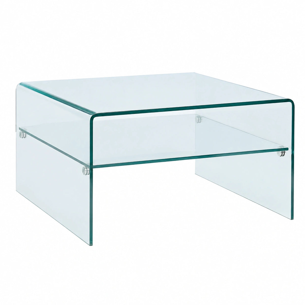 Table basse, en verre trempé, pour le salon