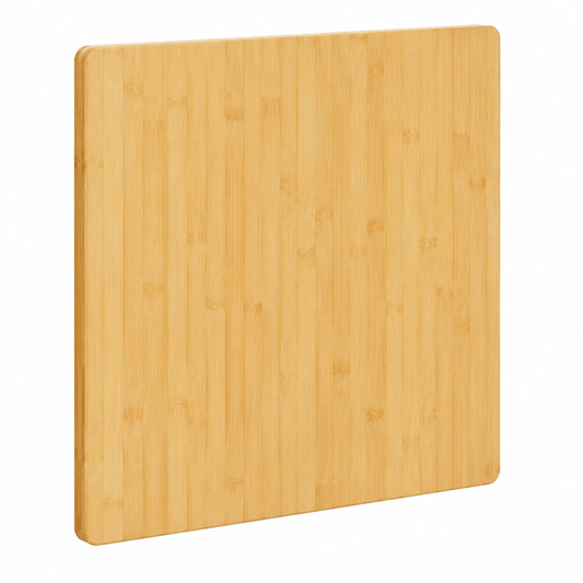 Table à manger, en bambou, 80 x 80 x 1,5 cm, pour la salle à manger